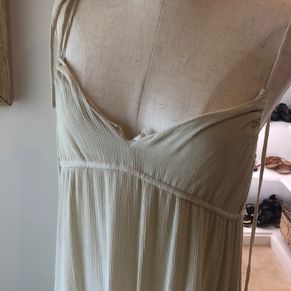 Versatile, hand made ombré blue to sand maxi dress - Picture 4 of 6